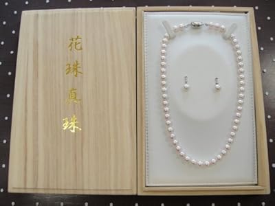 Amazon | （本真珠） 花珠パールネックレス 特別企画品 GGC鑑別